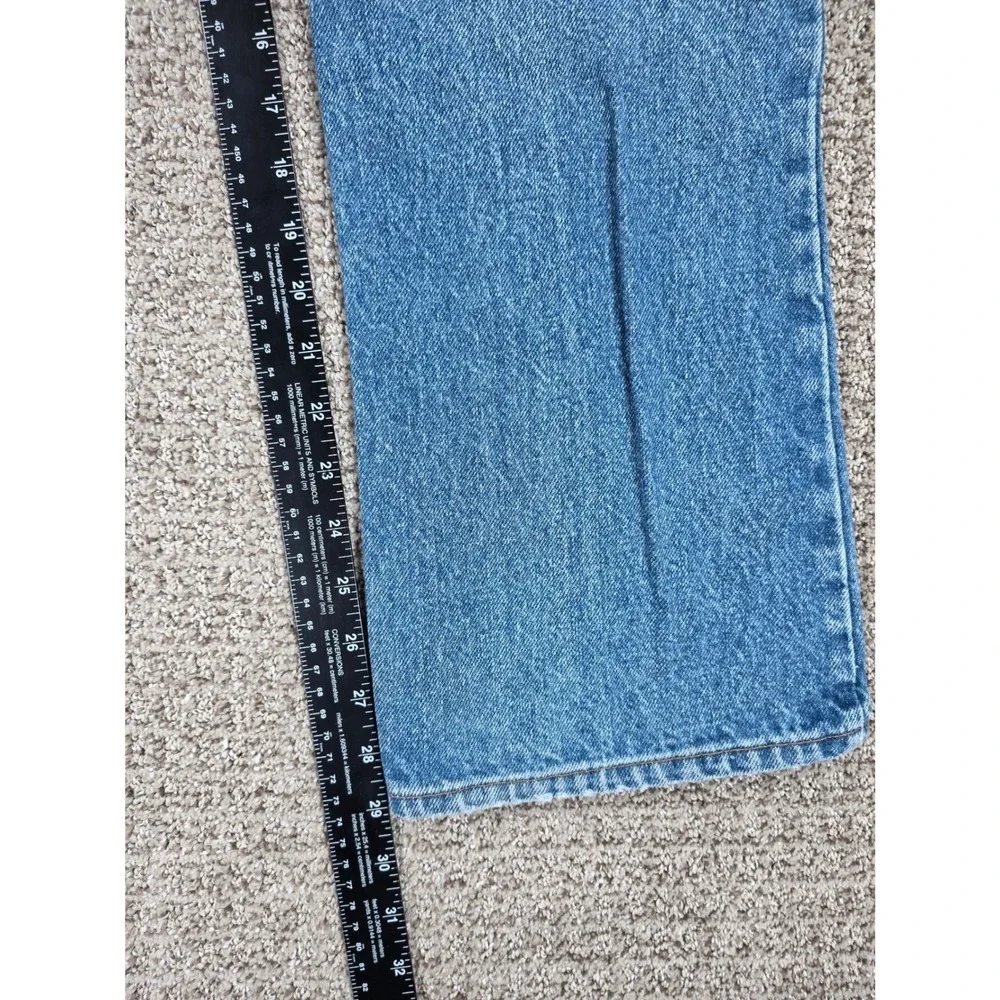 Vintage 90s Levis 517 Orange Tab Bootcut Jeans Mens 34x30 Blue‎ Denim USA Faded